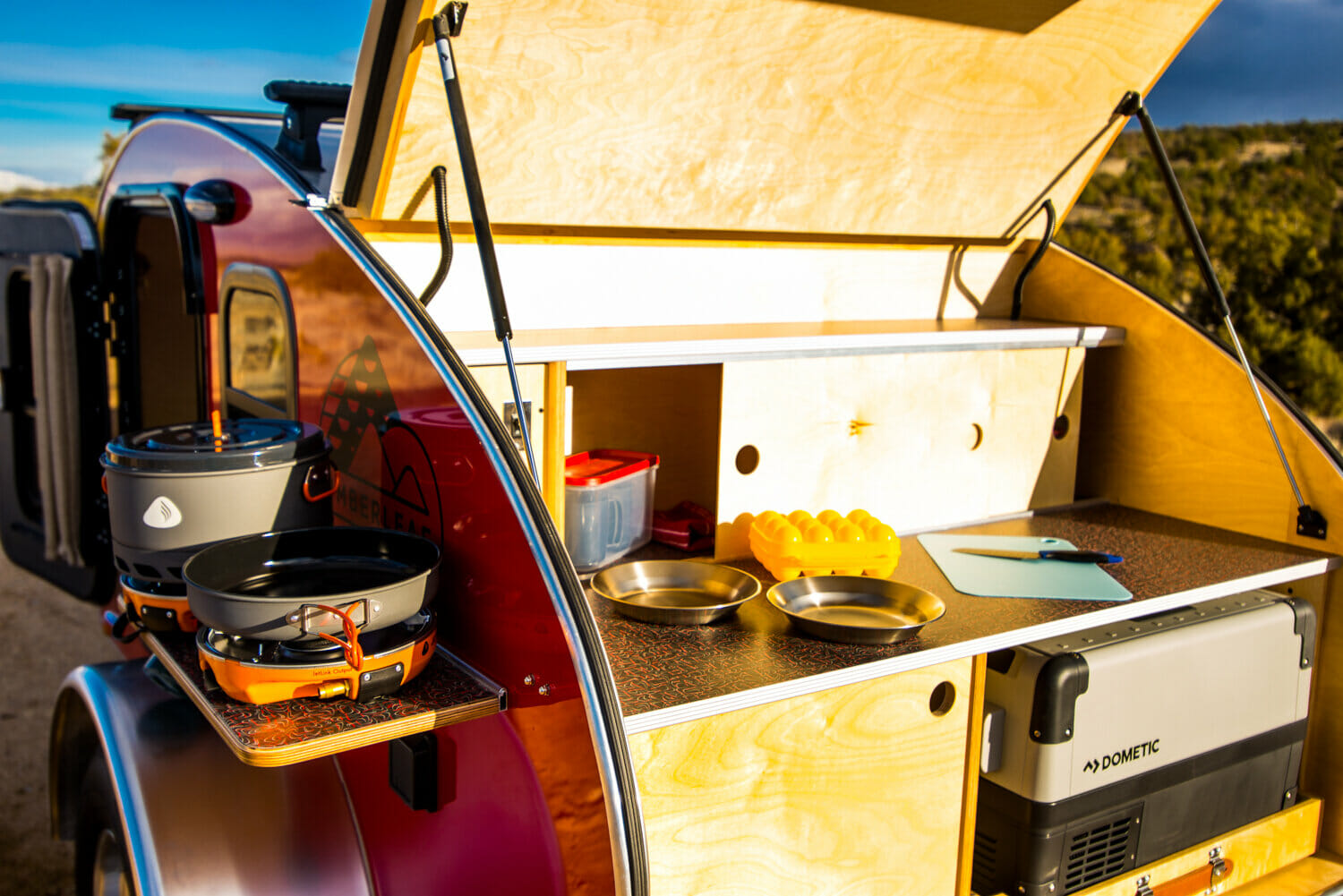 Timberleaf Trailers Pika Galley | Small Camping Trailers