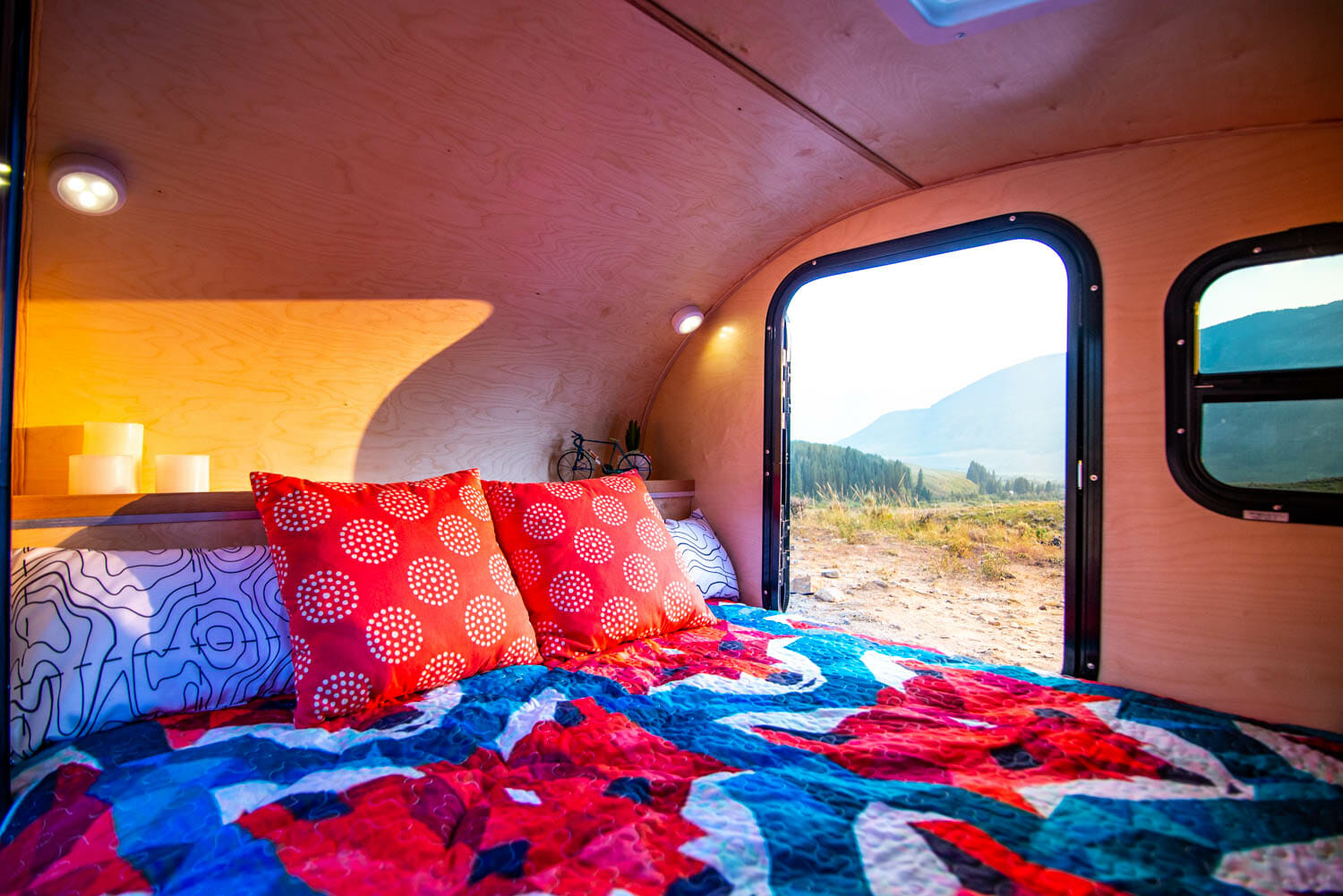 The Kestrel Camping Trailer by Timberleaf Teardrop Trailers